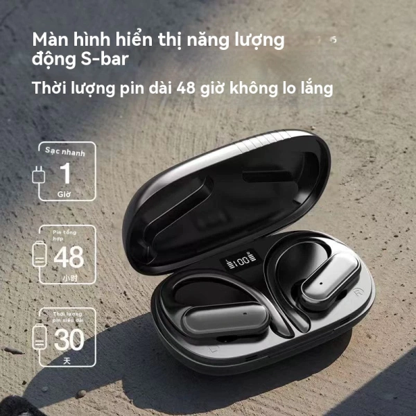 Earhook là một phần thiết kế thường thấy trên các tai nghe thể thao, mục đích chính là giữ tai nghe không bị rơi khi bạn chạy, nhảy hoặc thực hiện các động tác mạnh. (Ảnh 2)