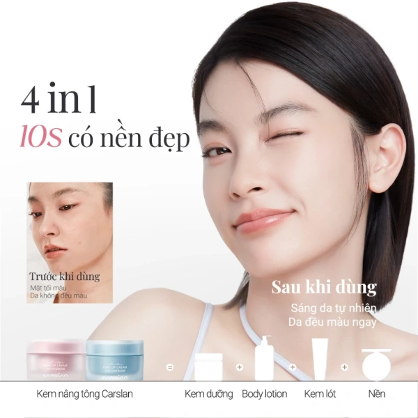 Trong thực tế, Kem Nâng Tông Da Carslan đã được nhiều người dùng đánh giá là sản phẩm vừa có khả năng làm đồng màu da, vừa mang lại cảm giác “tươi tắn”. (Ảnh 3) Trong thực tế, Kem Nâng Tông Da Carslan đã được nhiều người dùng đánh giá là sản phẩm vừa có khả năng làm đồng màu da, vừa mang lại cảm giác “tươi tắn”. (Ảnh 3)