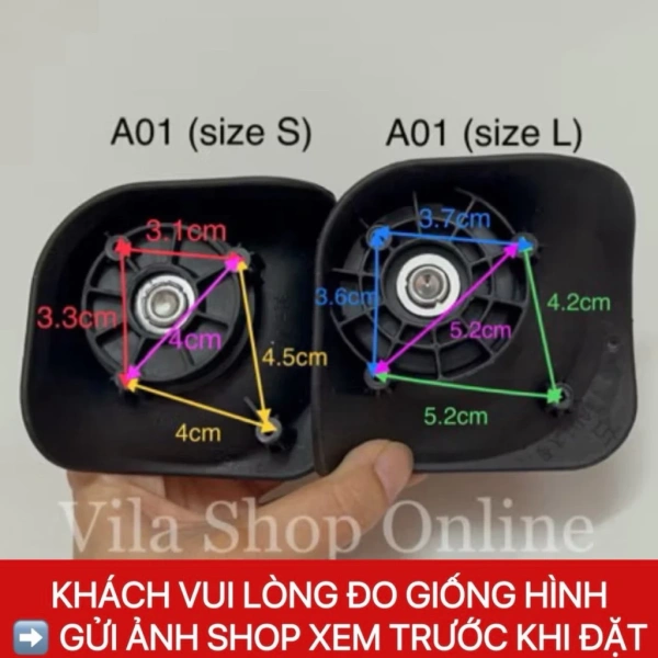 Sau khi lắp bộ bánh xe 360 độ cho vali, cảm giác di chuyển trơn tru khiến mọi chuyến đi bớt căng thẳng - Ảnh 1 Sau khi lắp bộ bánh xe 360 độ cho vali, cảm giác di chuyển trơn tru khiến mọi chuyến đi bớt căng thẳng - Ảnh 1