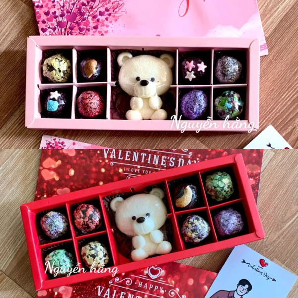 Sau khi mở một hộp socola truffle Valentine, cảm giác ngọt ngào kéo dài còn hơn hương vị mình tưởng. - Ảnh 1