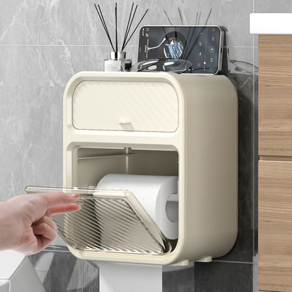 Thực hiện các bước trên, bạn sẽ cảm nhận được sự khác biệt đáng kể: mỗi lần vào phòng tắm chỉ còn thao tác nhanh gọn, không còn lầm lũi hay phải đi tìm giấy trong góc khuất. (Ảnh 5)