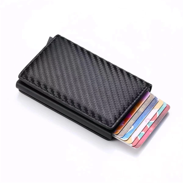Ví RFID sợi Carbon BVEIS – “Hộp đựng thẻ bật lên tự động có bảo vệ chống trộm” – được thiết kế dựa trên các tiêu chí trên, mang đến một giải pháp toàn diện cho những người quan tâm đến an ninh dữ liệu cá nhân. (Ảnh 5) Ví RFID sợi Carbon BVEIS – “Hộp đựng thẻ bật lên tự động có bảo vệ chống trộm” – được thiết kế dựa trên các tiêu chí trên, mang đến một giải pháp toàn diện cho những người quan tâm đến an ninh dữ liệu cá nhân. (Ảnh 5)