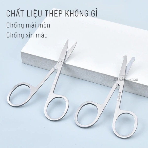 Đối với những ai đang tìm kiếm một sản phẩm cụ thể, Kéo Cắt Tỉa Lông Mũi TMR đầu tròn an toàn cung cấp một ví dụ thực tế về thiết kế và độ bền của đầu tròn thép không gỉ. (Ảnh 3)