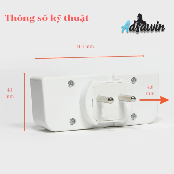 Sự an toàn của ổ cắm chia 3 chấu 2000 W chỉ bộc lộ khi bạn dùng đồng thời nhiều thiết bị công suất cao. - Ảnh 2 Sự an toàn của ổ cắm chia 3 chấu 2000 W chỉ bộc lộ khi bạn dùng đồng thời nhiều thiết bị công suất cao. - Ảnh 2