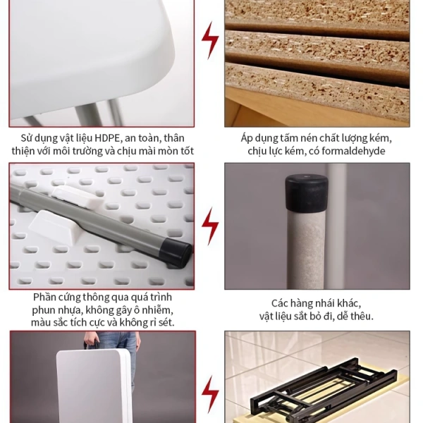 Sự bất ngờ khi bàn gập gọn di động không cần cài đặt mất độ ổn định trong không gian làm việc - Ảnh 3