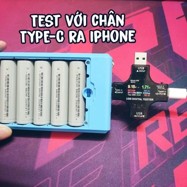 Sự bất ngờ khi hộp sạc dự phòng 6 cell sạc nhanh không kéo dài thời gian pin trong chuyến công tác dài ngày - Ảnh 4
