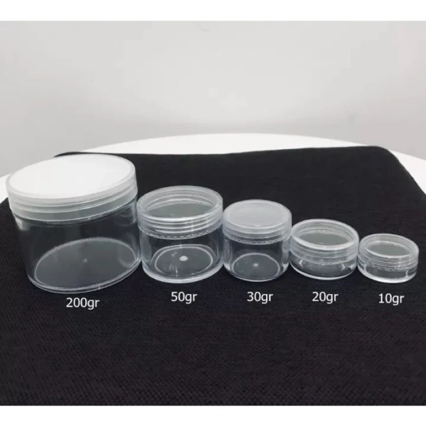 Set 10 hũ kiếng trong suốt (30ml, 50ml, 20ml, 10ml, 5ml) là một giải pháp kinh tế cho cả người tiêu dùng lẫn các spa muốn thử nghiệm sản phẩm. (Ảnh 4)