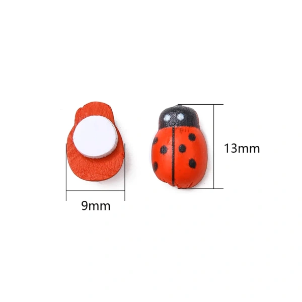 Phụ kiện terrarium màu cam thường là các mô hình bọ cánh cứng, có kích thước khoảng 0,8 × 1,1 cm, được phủ keo dính hai mặt. (Ảnh 3) Phụ kiện terrarium màu cam thường là các mô hình bọ cánh cứng, có kích thước khoảng 0,8 × 1,1 cm, được phủ keo dính hai mặt. (Ảnh 3)