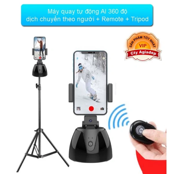 Sự khác biệt giữa kỳ vọng và thực tế khi sử dụng máy quay vlog AI 360° tự động theo người kèm remote và tripod - Ảnh 1 Sự khác biệt giữa kỳ vọng và thực tế khi sử dụng máy quay vlog AI 360° tự động theo người kèm remote và tripod - Ảnh 1
