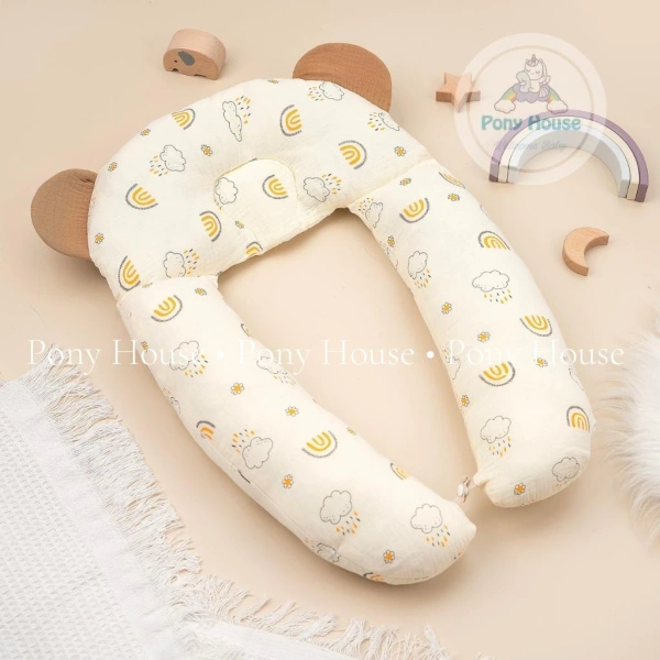 Sự khác biệt giữa mong đợi “gối chữ U” bảo vệ đầu bé và cảm nhận thực tế sau vài tuần sử dụng - Ảnh 4