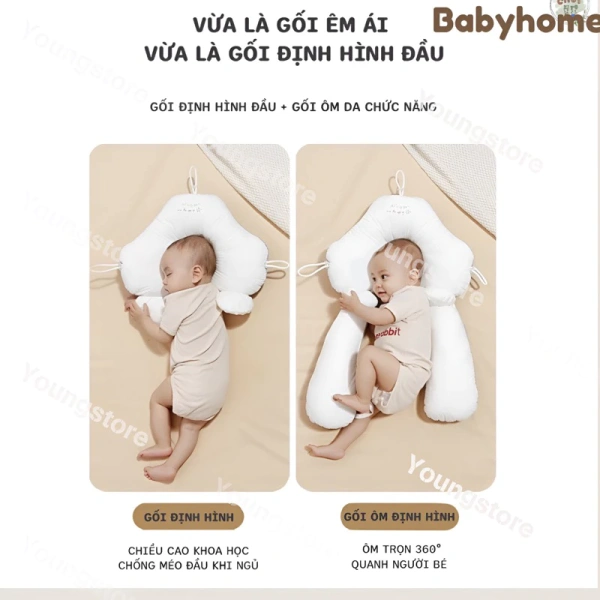 Những thực hành này không chỉ giúp gối chữ U duy trì chất lượng lâu dài mà còn hỗ trợ bé phát triển chiều đầu cân đối, giảm khả năng bẹp đầu. (Ảnh 5)