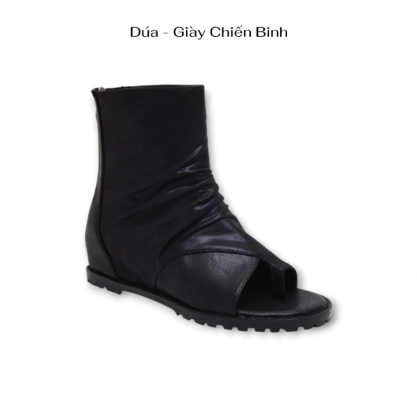 Sự khác biệt khi chọn giày boot xỏ ngón cổ ngắn với đế 3.5 cm: từ dự đoán về chiều cao đến cảm giác thoải mái suốt ngày - Ảnh 1