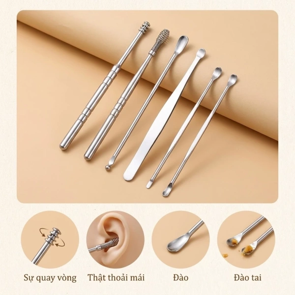 Trên thị trường, có rất nhiều loại muỗng ngoa tai. (Ảnh 4)