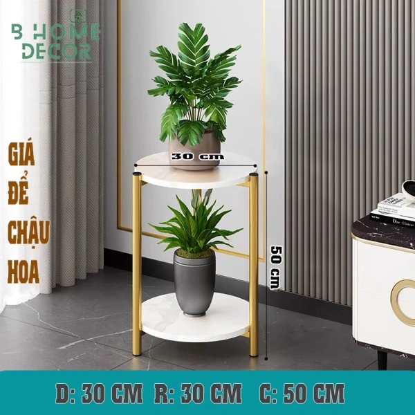 Sau khi đã có kệ giá phù hợp, bước tiếp theo là sắp xếp cây và bình hoa một cách hợp lý. (Ảnh 5) Sau khi đã có kệ giá phù hợp, bước tiếp theo là sắp xếp cây và bình hoa một cách hợp lý. (Ảnh 5)