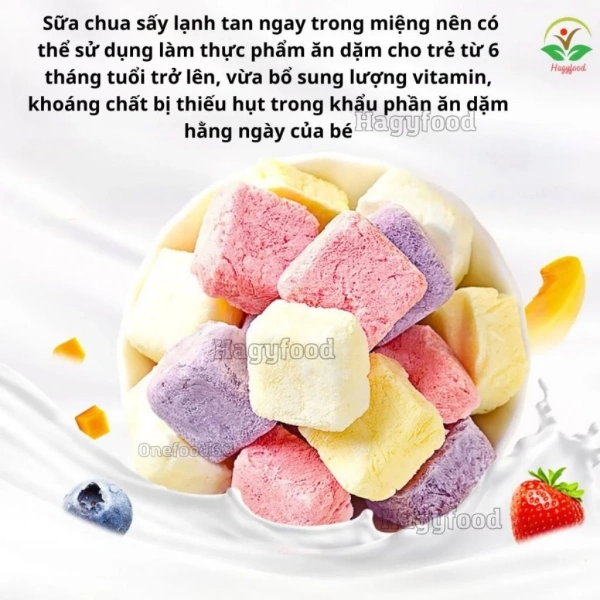 Để tăng cường hấp thu lợi khuẩn, hãy kết hợp sữa chua sấy với thực phẩm giàu chất xơ như yến mạch, hạt chia hoặc trái cây tươi. (Ảnh 4) Để tăng cường hấp thu lợi khuẩn, hãy kết hợp sữa chua sấy với thực phẩm giàu chất xơ như yến mạch, hạt chia hoặc trái cây tươi. (Ảnh 4)