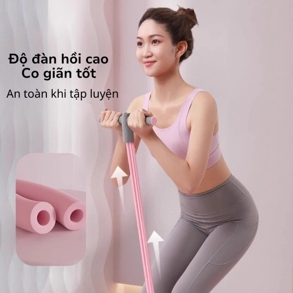 Sự kiên trì quan trọng hơn sức mạnh đàn hồi khi dùng dây kháng lực tập bụng - Ảnh 2 Sự kiên trì quan trọng hơn sức mạnh đàn hồi khi dùng dây kháng lực tập bụng - Ảnh 2