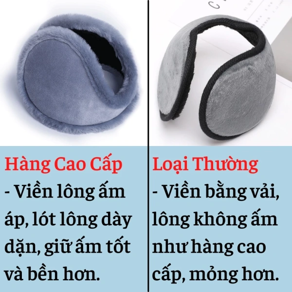 Khi bạn tiếp xúc với mưa hoặc tuyết, bông trong bịt tai có thể hấp thụ độ ẩm, dẫn tới cảm giác ẩm và không còn ấm. (Ảnh 4) Khi bạn tiếp xúc với mưa hoặc tuyết, bông trong bịt tai có thể hấp thụ độ ẩm, dẫn tới cảm giác ẩm và không còn ấm. (Ảnh 4)
