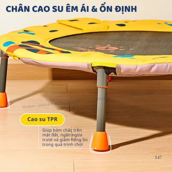Trampoline cho bé gấp gọn nhà nhún Mideer Kids Trampoline – Giá gốc 2.446.470 VND, hiện giảm còn 1.989.000 VND. (Ảnh 4) Trampoline cho bé gấp gọn nhà nhún Mideer Kids Trampoline – Giá gốc 2.446.470 VND, hiện giảm còn 1.989.000 VND. (Ảnh 4)
