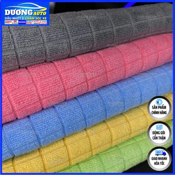 Trong số những thương hiệu trên thị trường, Khăn lau xe ô tô Microfiber đa năng NHÀ ĐẸP đã được nhiều chủ xe tin tưởng nhờ tiêu chí “siêu thấm hút, không bụi vải, không trầy xước”. (Ảnh 4)