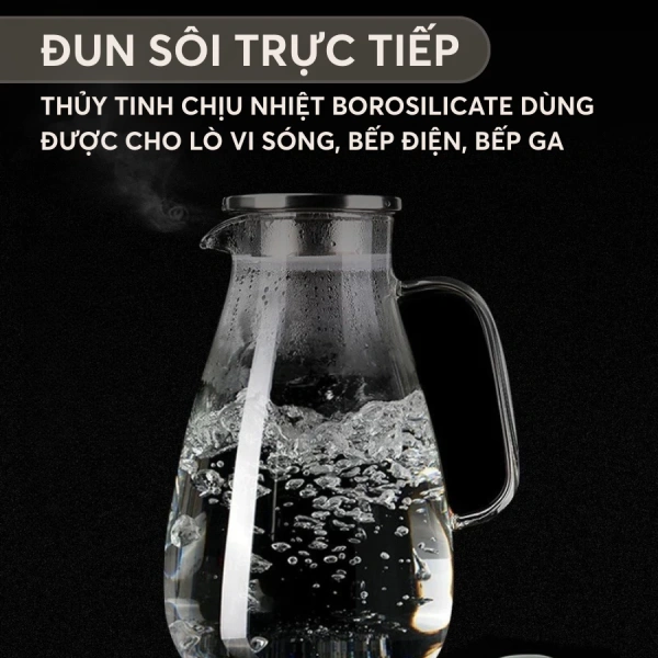 Sự thật khi sử dụng bình nước thủy tinh 2 lít chịu nhiệt: chi tiết nhỏ mà hầu hết người mua thường bỏ qua - Ảnh 3 Sự thật khi sử dụng bình nước thủy tinh 2 lít chịu nhiệt: chi tiết nhỏ mà hầu hết người mua thường bỏ qua - Ảnh 3