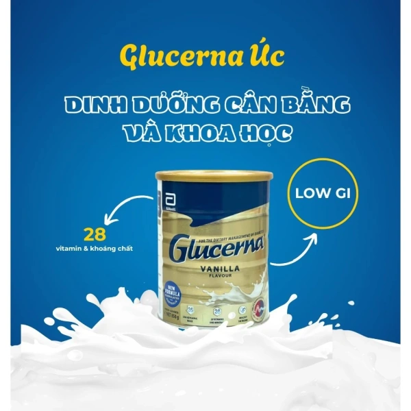 Glucerna là một trong những thương hiệu nổi tiếng toàn cầu, và phiên bản Úc của nó được sản xuất bởi Abbott – công ty có bề dày nghiên cứu dinh dưỡng cho người tiểu đường. (Ảnh 3)