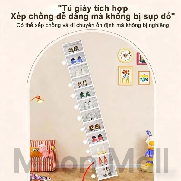 Khi đã có tủ giày trong suốt và đã lắp ráp thành công, việc bảo quản giày là bước tiếp theo không kém phần quan trọng. (Ảnh 4) Khi đã có tủ giày trong suốt và đã lắp ráp thành công, việc bảo quản giày là bước tiếp theo không kém phần quan trọng. (Ảnh 4)