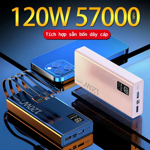 Thông thường, một pin dự phòng có dung lượng trên 30 000 mAh thường nặng từ 400‑600 g và dày hơn 30 mm, làm khó việc mang theo trong những chuyến đi nhẹ nhàng. (Ảnh 2) Thông thường, một pin dự phòng có dung lượng trên 30 000 mAh thường nặng từ 400‑600 g và dày hơn 30 mm, làm khó việc mang theo trong những chuyến đi nhẹ nhàng. (Ảnh 2)