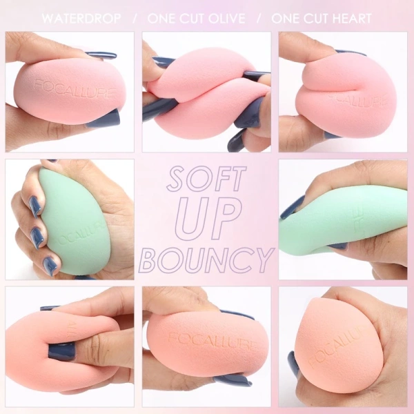 Trong bối cảnh các vấn đề trên, việc chọn một sản phẩm bông tán có thiết kế “không latex” và khả năng “đàn hồi nhanh, nhanh khô” sẽ giảm thiểu đáng kể hiện tượng vệt màu. (Ảnh 5)