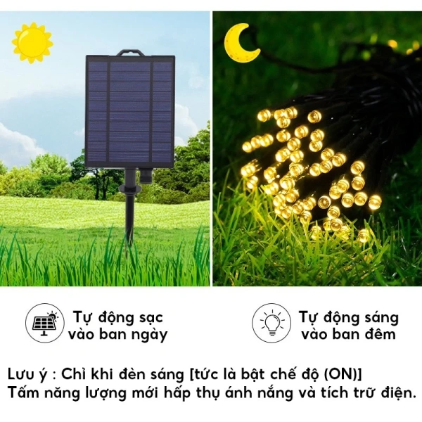 Trong thị trường hiện nay, có rất nhiều mẫu đèn dây LED năng lượng mặt trời, nhưng không phải tất cả đều đáp ứng đủ tiêu chuẩn cho độ dài 22 m. (Ảnh 5) Trong thị trường hiện nay, có rất nhiều mẫu đèn dây LED năng lượng mặt trời, nhưng không phải tất cả đều đáp ứng đủ tiêu chuẩn cho độ dài 22 m. (Ảnh 5)