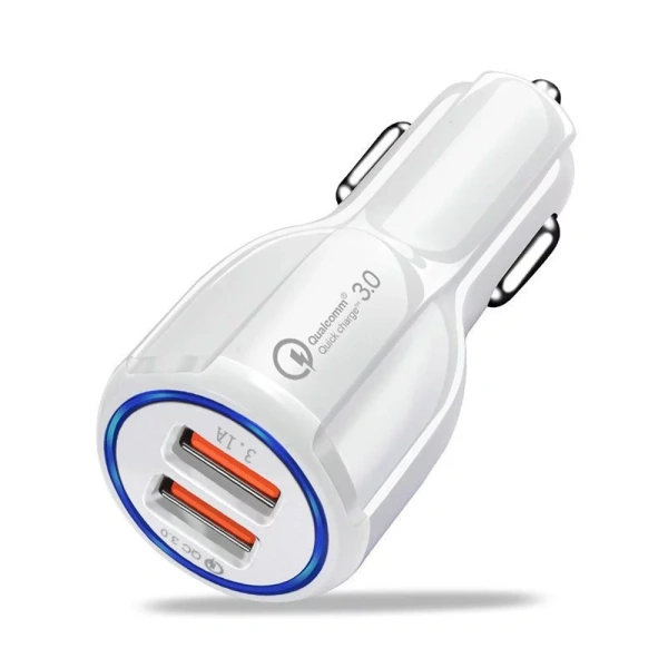 Quick Charge 3.0 (QC 3.0) của tẩu sạc được thiết kế để tăng điện áp lên 12V hoặc 9V khi thiết bị hỗ trợ, nhờ đó giảm thời gian sạc. (Ảnh 3) Quick Charge 3.0 (QC 3.0) của tẩu sạc được thiết kế để tăng điện áp lên 12V hoặc 9V khi thiết bị hỗ trợ, nhờ đó giảm thời gian sạc. (Ảnh 3)