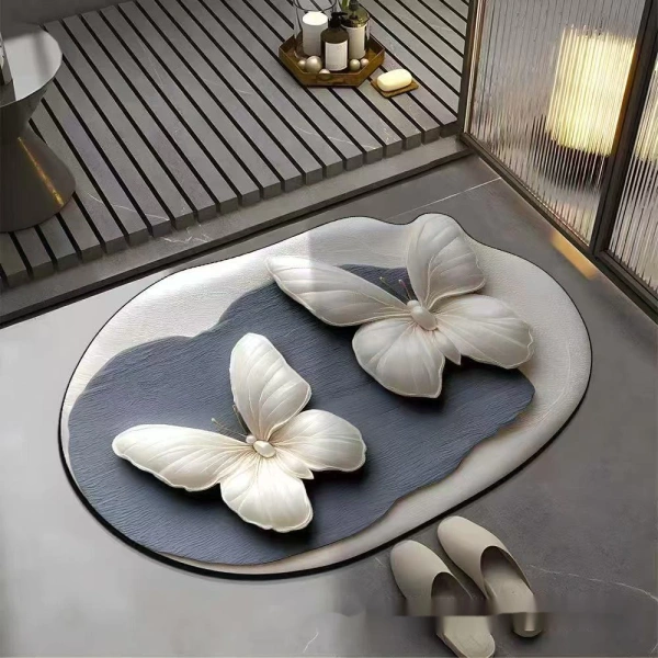 Miếng lót cao su dẻo 2‑3 mm có thể tăng hệ số ma sát lên tới 30 %, giúp thảm bám tốt ngay cả khi sàn còn hơi ẩm. (Ảnh 4) Miếng lót cao su dẻo 2‑3 mm có thể tăng hệ số ma sát lên tới 30 %, giúp thảm bám tốt ngay cả khi sàn còn hơi ẩm. (Ảnh 4)