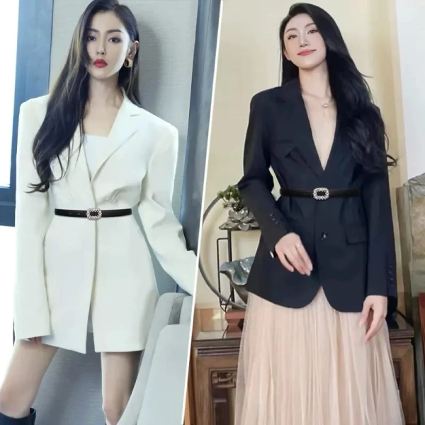 Ngồi lâu, đặc biệt là trên ghế mềm hoặc ghế gối, có thể làm cho thắt lưng dính vào da hoặc gây chỗ chẽ ở phần khóa. (Ảnh 2) Ngồi lâu, đặc biệt là trên ghế mềm hoặc ghế gối, có thể làm cho thắt lưng dính vào da hoặc gây chỗ chẽ ở phần khóa. (Ảnh 2)