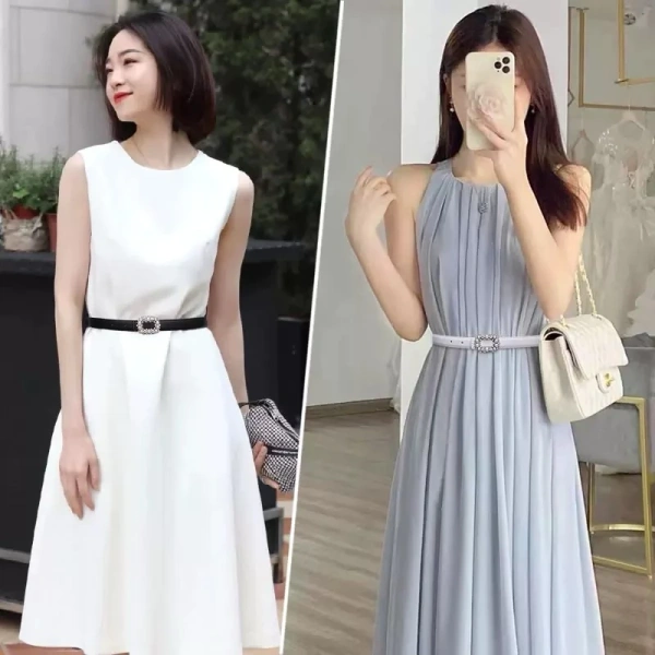 Với áo sơ mi kéo cổ và váy bút chì, một chiếc thắt lưng rộng 1,8 cm, màu đen và hạt kim loại sẽ làm điểm nhấn vừa sang vừa chuyên nghiệp. (Ảnh 3) Với áo sơ mi kéo cổ và váy bút chì, một chiếc thắt lưng rộng 1,8 cm, màu đen và hạt kim loại sẽ làm điểm nhấn vừa sang vừa chuyên nghiệp. (Ảnh 3)