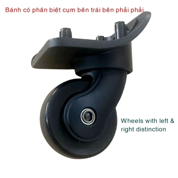 Nguyễn Thị Lan, sinh viên năm cuối, đã tự thay bánh xe cho vali vải của mình trước chuyến đi du học. (Ảnh 5) Nguyễn Thị Lan, sinh viên năm cuối, đã tự thay bánh xe cho vali vải của mình trước chuyến đi du học. (Ảnh 5)