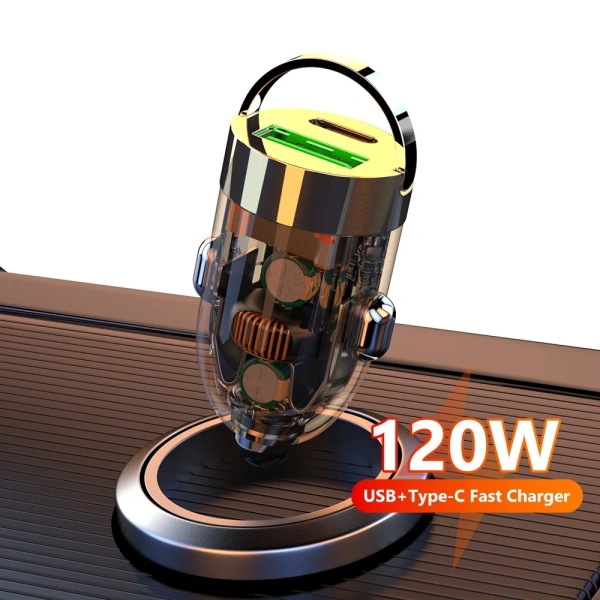 Thiết bị sạc nhanh 120W mini gắn ô tô: Khi tốc độ vô hình gặp hạn chế tương thích với một số điện thoại Xiaomi và Huawei - Ảnh 1