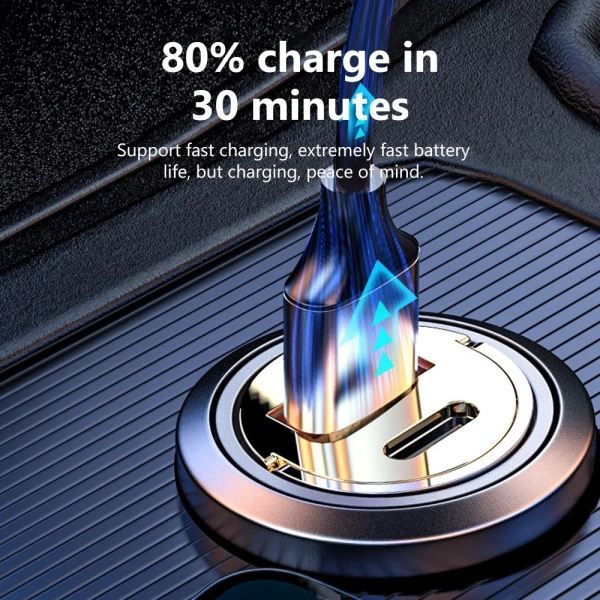Thiết bị sạc nhanh 120W mini gắn ô tô: Khi tốc độ vô hình gặp hạn chế tương thích với một số điện thoại Xiaomi và Huawei - Ảnh 3