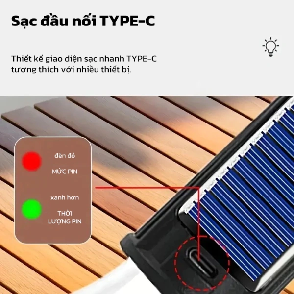 Thời gian chiếu sáng thực tế của đèn LED năng lượng mặt trời trong cắm trại thường phụ thuộc vào yếu tố nào? - Ảnh 5