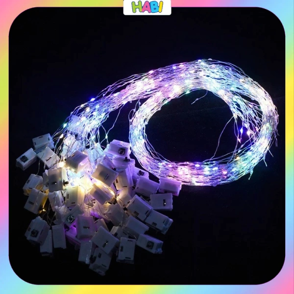 Trong thị trường hiện nay, một trong những mẫu dây LED sẵn pin được nhiều người tiêu dùng ưa chuộng là [ Siêu Đắt ] Dây Đèn led đom đóm sẵn pin dài 1m, 2m, 3m. (Ảnh 4)