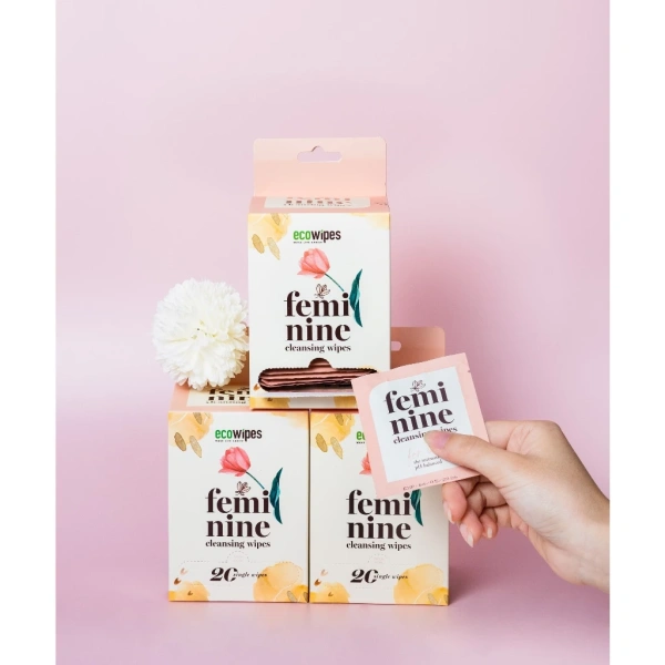 Khăn ướt EcoWipes – Feminine Cleansing Wipes được thiết kế dành riêng cho phụ nữ, mang lại cảm giác nhẹ nhàng và an toàn cho da nhạy cảm. (Ảnh 2) Khăn ướt EcoWipes – Feminine Cleansing Wipes được thiết kế dành riêng cho phụ nữ, mang lại cảm giác nhẹ nhàng và an toàn cho da nhạy cảm. (Ảnh 2)