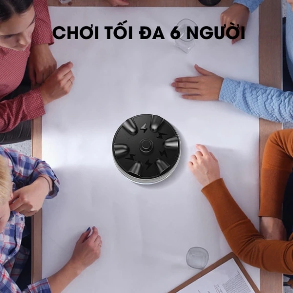 Thực tế khi bật bàn xoay điện ngẫu nhiên bằng pin: người chịu cú shock bất ngờ thường là người ít mong đợi. - Ảnh 5