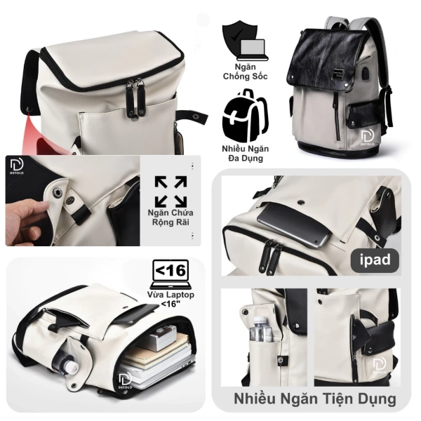 Chống thấm của balo da không phải là tính năng cố định; nó giảm dần nếu không được chăm sóc đúng cách. (Ảnh 4)