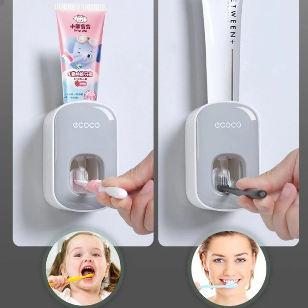 Những bình mini được quảng cáo “tự động xịt kem” thường dựa trên cơ chế bơm khí bằng tay: Khi đầu bàn chải chạm vào phần bơm, lực đẩy sẽ ép kem ra. (Ảnh 3) Những bình mini được quảng cáo “tự động xịt kem” thường dựa trên cơ chế bơm khí bằng tay: Khi đầu bàn chải chạm vào phần bơm, lực đẩy sẽ ép kem ra. (Ảnh 3)