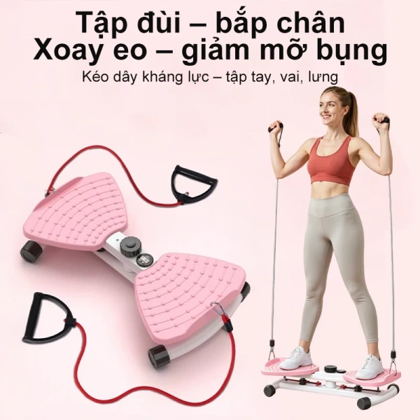 Bóng yoga tạo ra áp lực và hỗ trợ cân bằng, phù hợp cho các động tác nâng cao, nhưng không cung cấp chuyển động xoay liên tục để đốt mỡ bụng như máy xoay. (Ảnh 5)