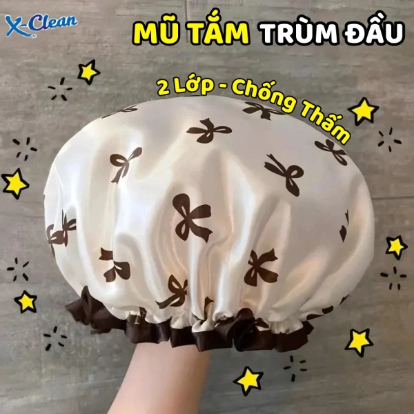 Thực tế khi dùng mũ trùm tóc khi tắm: bảo vệ tóc khỏi ẩm ướt nhưng lại gây cảm giác chèn ép sau vài phút - Ảnh 1 Thực tế khi dùng mũ trùm tóc khi tắm: bảo vệ tóc khỏi ẩm ướt nhưng lại gây cảm giác chèn ép sau vài phút - Ảnh 1