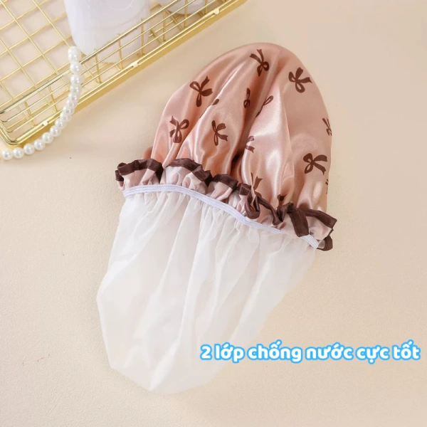 Thực tế khi dùng mũ trùm tóc khi tắm: bảo vệ tóc khỏi ẩm ướt nhưng lại gây cảm giác chèn ép sau vài phút - Ảnh 5 Thực tế khi dùng mũ trùm tóc khi tắm: bảo vệ tóc khỏi ẩm ướt nhưng lại gây cảm giác chèn ép sau vài phút - Ảnh 5