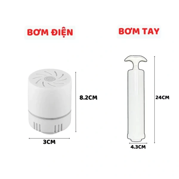 Dưới đây là một số bước thực hành chi tiết, giúp bạn khai thác tối đa tiềm năng của máy bơm điện và túi hút chân không. (Ảnh 4) Dưới đây là một số bước thực hành chi tiết, giúp bạn khai thác tối đa tiềm năng của máy bơm điện và túi hút chân không. (Ảnh 4)