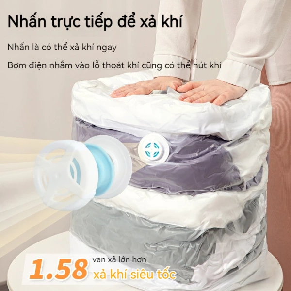Thực tế khi dùng túi nén không cần bơm: không gian tăng gấp đôi nhưng hơi ẩm vẫn là thách thức - Ảnh 3 Thực tế khi dùng túi nén không cần bơm: không gian tăng gấp đôi nhưng hơi ẩm vẫn là thách thức - Ảnh 3