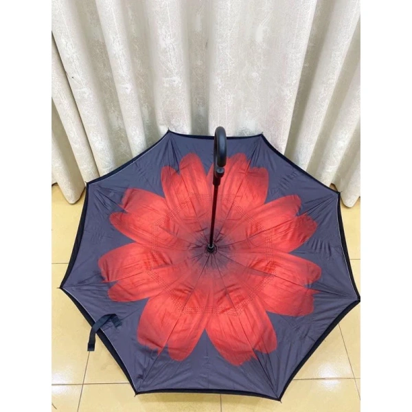 Trước khi xuất hiện các mẫu dù gập ngược thông minh, phần lớn người lái xe vẫn sử dụng các loại dù “cổ điển” – dù cứng hoặc dù lỏng được gập tay. (Ảnh 3)