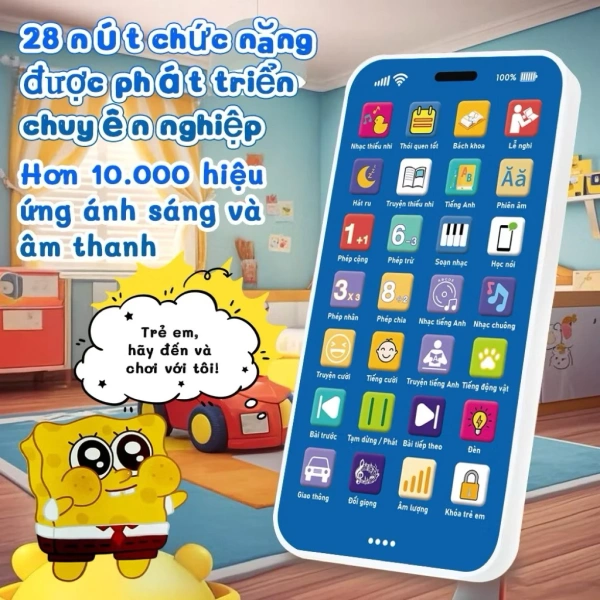 Thực tế khi trẻ em sử dụng điện thoại đồ chơi LED nhạc: âm thanh và ánh sáng thu hút khiến thời gian học dễ bị gián đoạn - Ảnh 1 Thực tế khi trẻ em sử dụng điện thoại đồ chơi LED nhạc: âm thanh và ánh sáng thu hút khiến thời gian học dễ bị gián đoạn - Ảnh 1