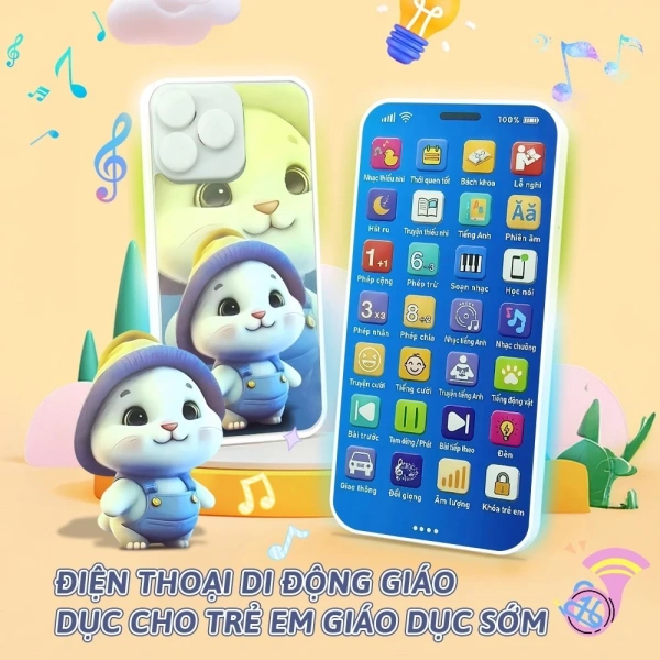 Ánh sáng LED và âm thanh được thiết kế để kích thích giác quan của trẻ. (Ảnh 2) Ánh sáng LED và âm thanh được thiết kế để kích thích giác quan của trẻ. (Ảnh 2)